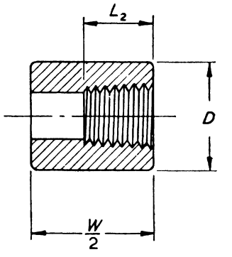 Screwed Half Coupling Screwed Half Coupling