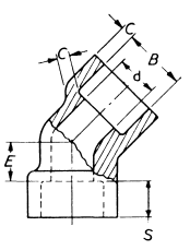 Socket Welding 45 Degree Elbow Socket Welding 45 Degree Elbow