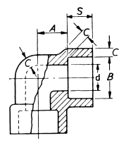 Socket Welding 90 Degree Elbow Socket Welding 90 Degree Elbow
