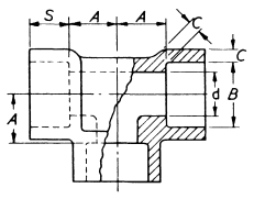 Socket Welding Tee Socket Welding Tee