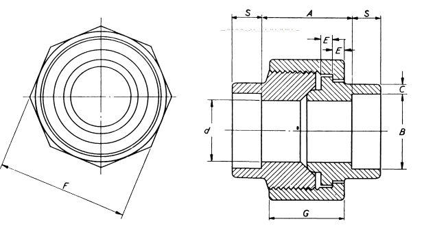Socket Welding Union Socket Welding Union