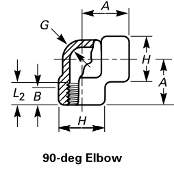 Threaded 90 Degree Elbow Threaded 90 Degree Elbow